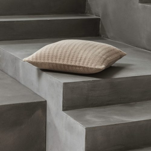 VIDI Nube Soffice - Kussenhoes Taupe 45×45 cm - Luxe Sierkussenhoes