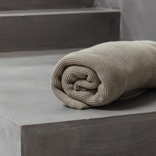 VIDI Abbraccio Caldo - Plaid Grijs 130×170 cm - Zachte Woondeken