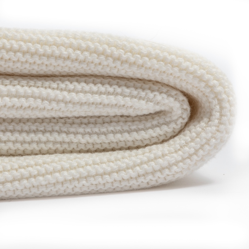 VIDI Calore del Cuore - Plaid Wit 130×170 cm - Warme Zachte Woondeken - Image 3