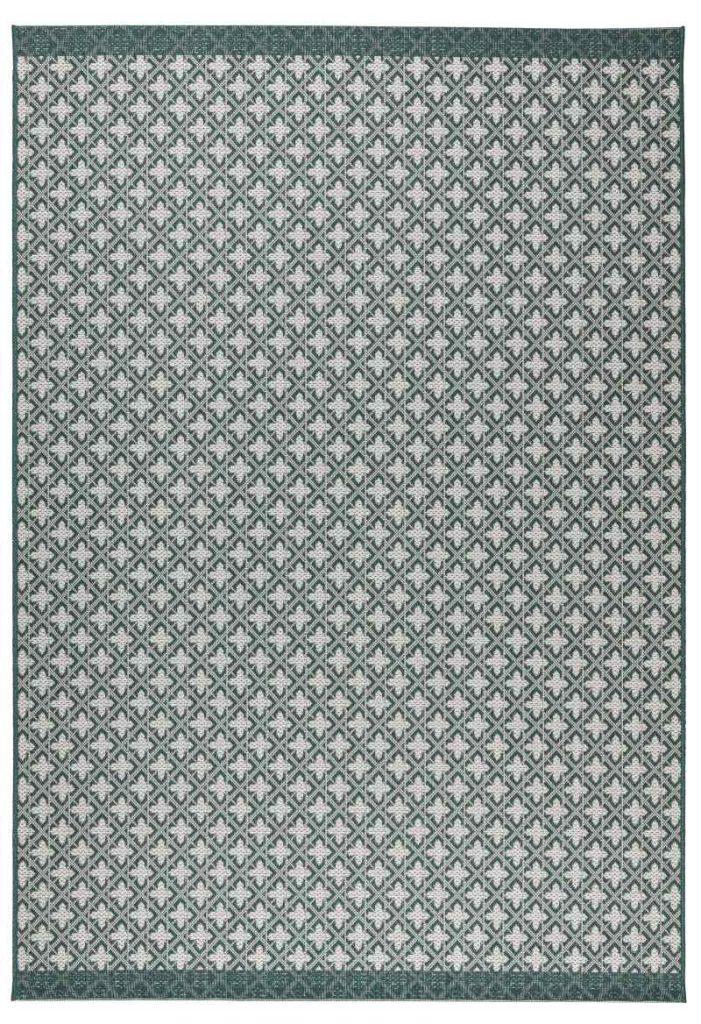 Vidi – Pesaro – Vloerkleed 160 X 230 CM – Groen/Wit