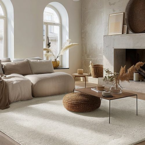 Vidi - Barletta - Vloerkleed 160 X 230 CM - Roomwit