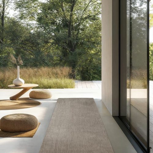 Vidi -Pistoia - Vloerkleed 80 X 200 CM - Taupe