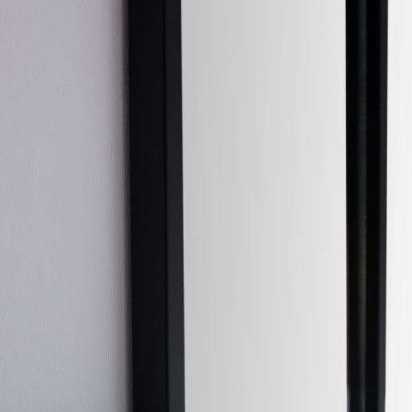 VIDI Elyse – Grote Spiegel met Zwart Raster – 90 x 180 cm – Staal - Afbeelding 7