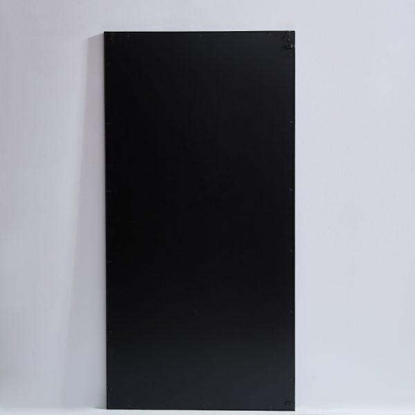 VIDI Elyse – Grote Spiegel met Zwart Raster – 90 x 180 cm – Staal - Afbeelding 8
