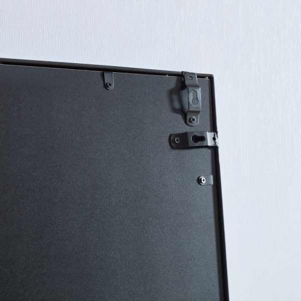 VIDI Elyse – Grote Spiegel met Zwart Raster – 90 x 180 cm – Staal - Afbeelding 9