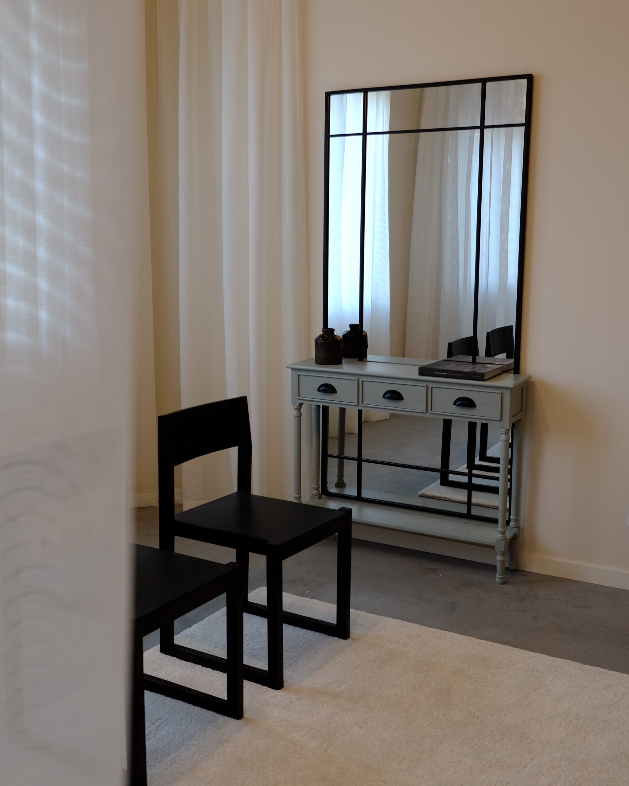 VIDI Stjerne - Sidetable - Consoletafel - Hout - Grijs - 100 x 24 x 81 cm - Image 7