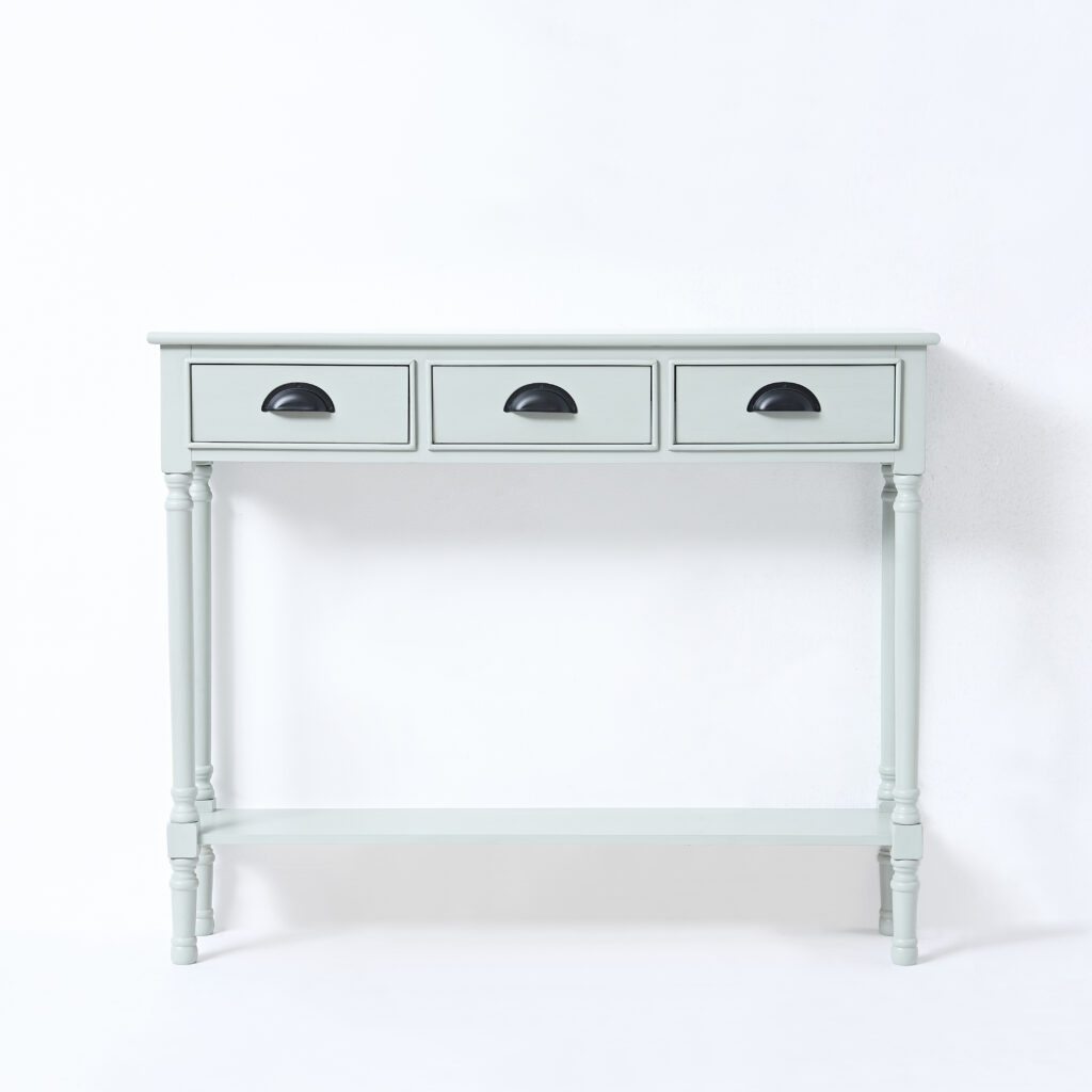 VIDI Stjerne – Sidetable – Consoletafel – Hout – Grijs – 100 x 24 x 81 cm