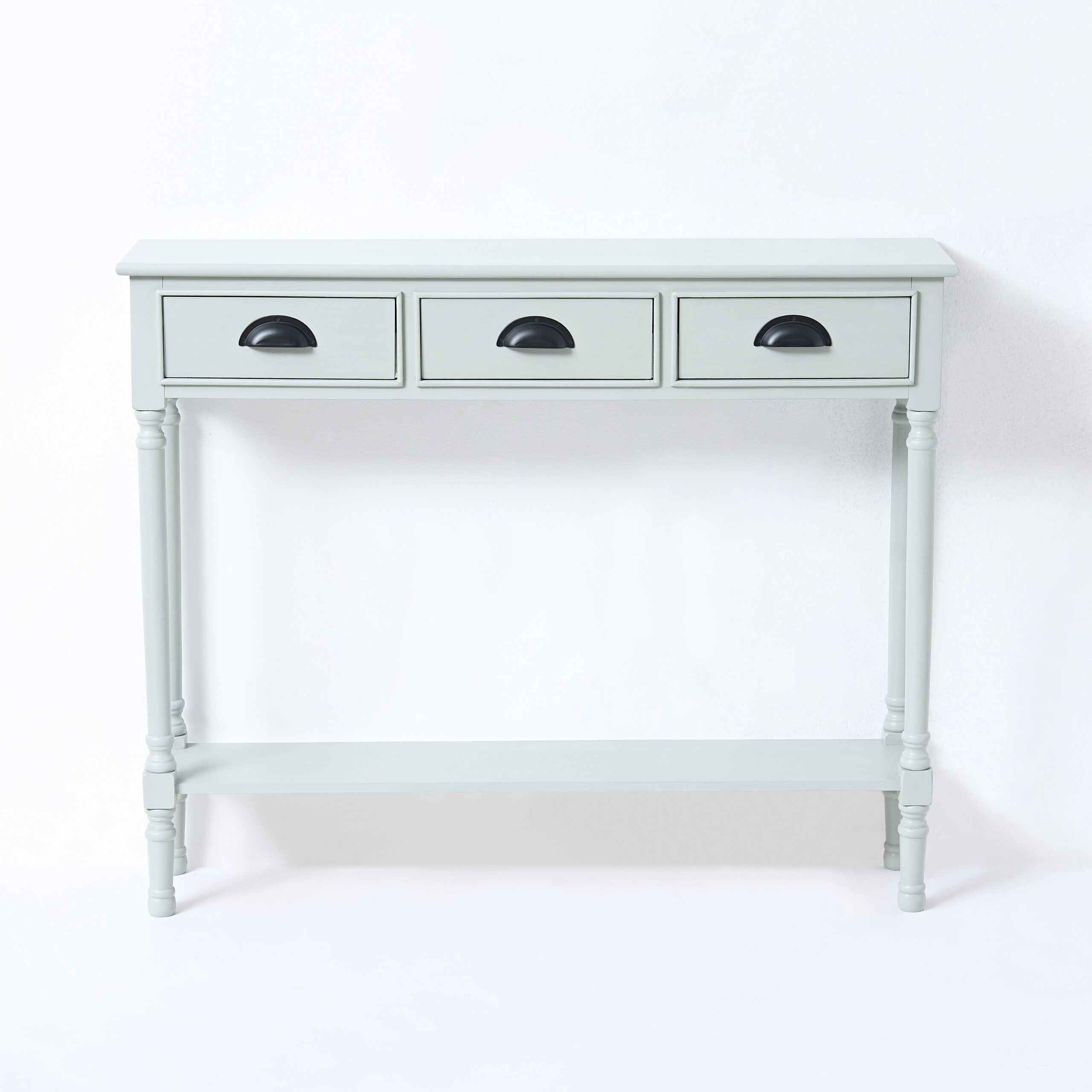 VIDI Stjerne - Sidetable - Consoletafel - Hout - Grijs - 100 x 24 x 81 cm - Image 4