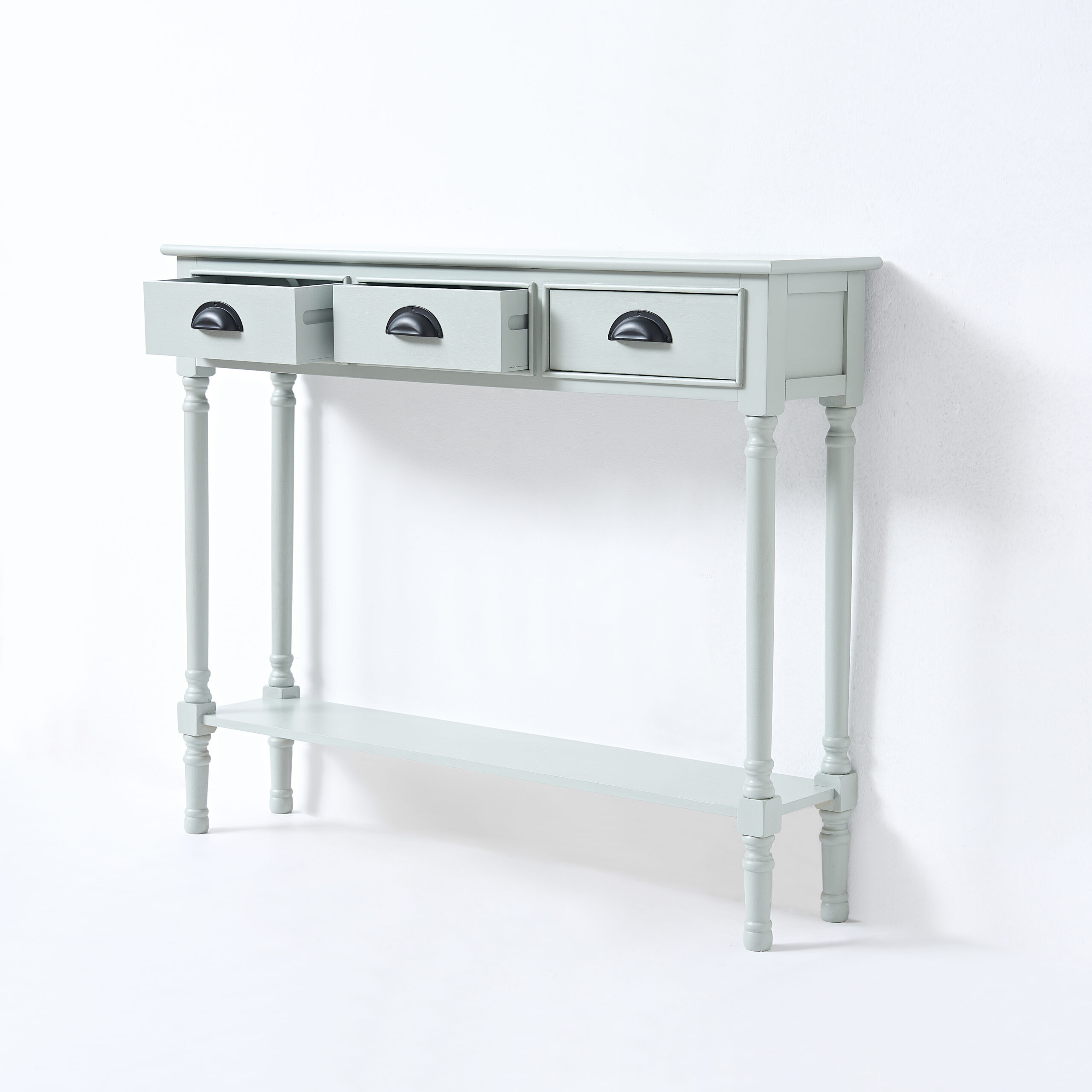 VIDI Stjerne - Sidetable - Consoletafel - Hout - Grijs - 100 x 24 x 81 cm - Image 5