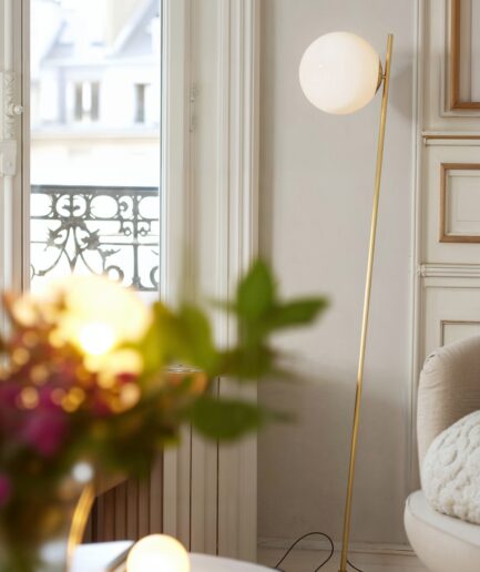 Vidi Sole Elegante– Luxe Grote Vloerlamp– 30 x 173 CM